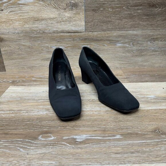 Enzo Angiolini Black Courts Pumps Women's Size 9 - Picture 5 of 7